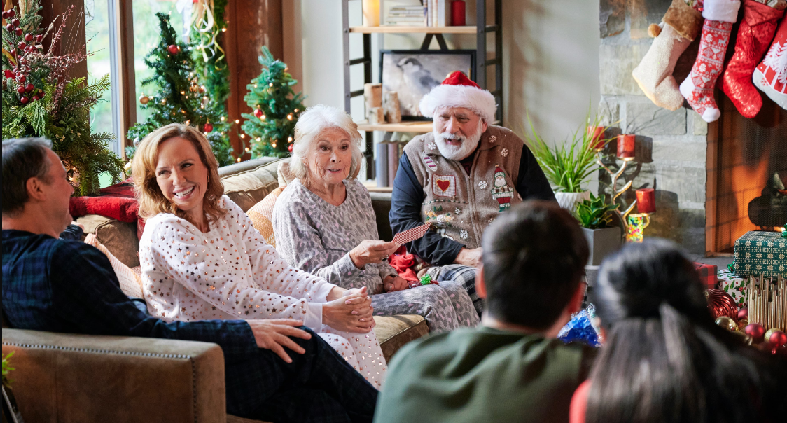 Une famille cinq étoiles pour Noël : Photo