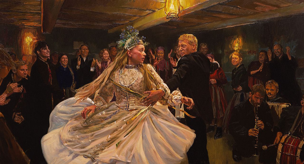 La Jeune fille et les paysans : Photo Kamila Urzędowska