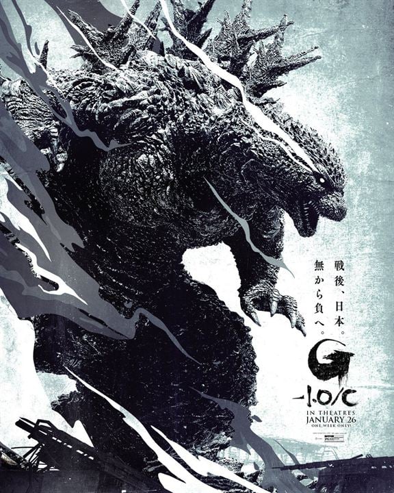 Godzilla Minus One : Affiche