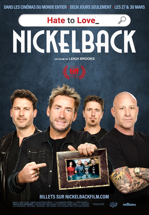 Hate to Love: Nickelback : Affiche