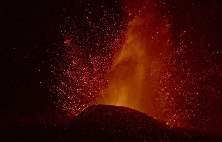 Un volcán habitado : Photo