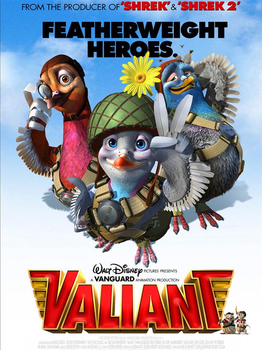 Vaillant, pigeon de combat ! : Affiche