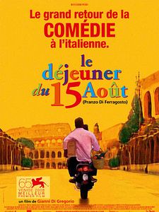 Affiche du film Le Déjeuner du 15 août