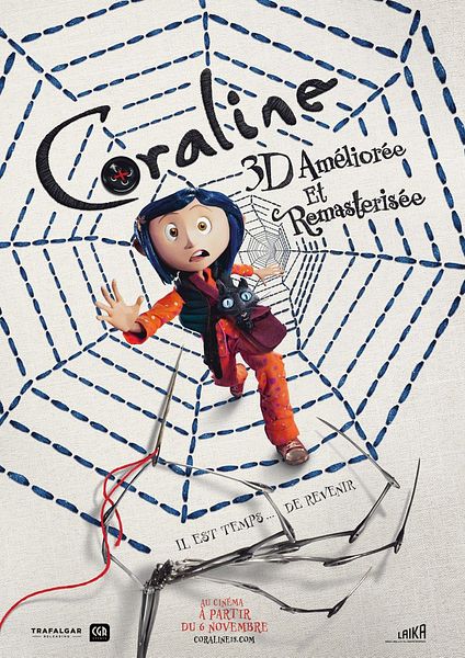 Affiche du film Coraline 15ème Anniversaire