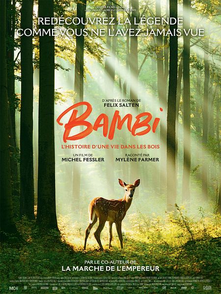 Affiche du film Bambi - L’histoire d’une vie dans les bois