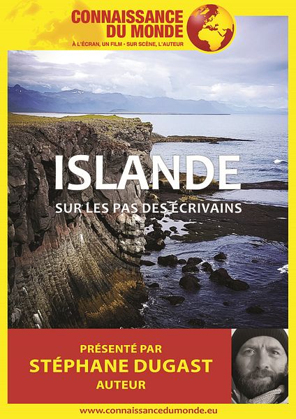 Affiche du film Islande, sur les pas des écrivains