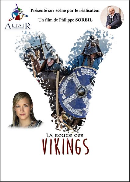 Affiche du film Altaïr Conférences - Entre Danemark et Normandie - Sur la route des Vikings