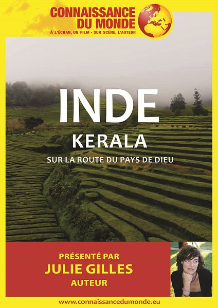 Affiche du film Connaissance du Monde : Inde - Kerala, sur la route du pays de Dieu