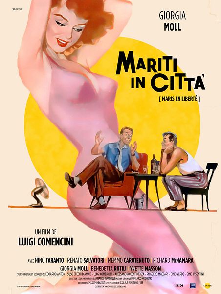 Affiche du film Maris en liberté