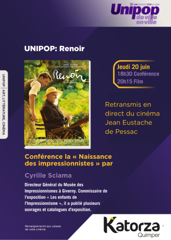 Affiche du film CONFERENCE UNIPOP : Naissance de l'impressionnisme