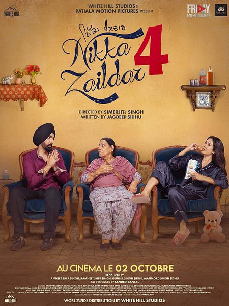 Affiche du film Nikka Zaildar 4