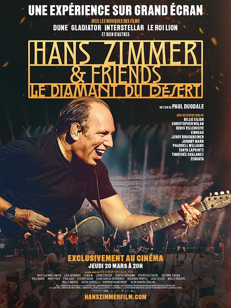 Affiche du film Hans Zimmer & Friends: Diamonds in the Desert