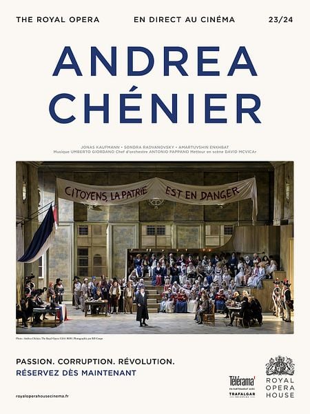 Affiche du film Royal Opera House: Andrea Chenier
