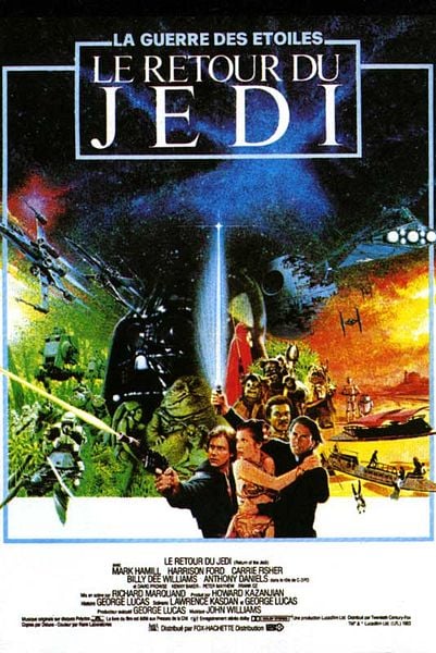 Affiche du film Star Wars : Episode VI - Le Retour du Jedi