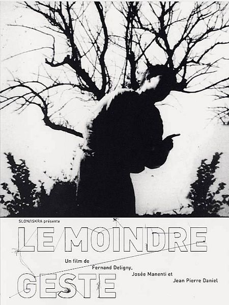 Affiche du film Le moindre geste