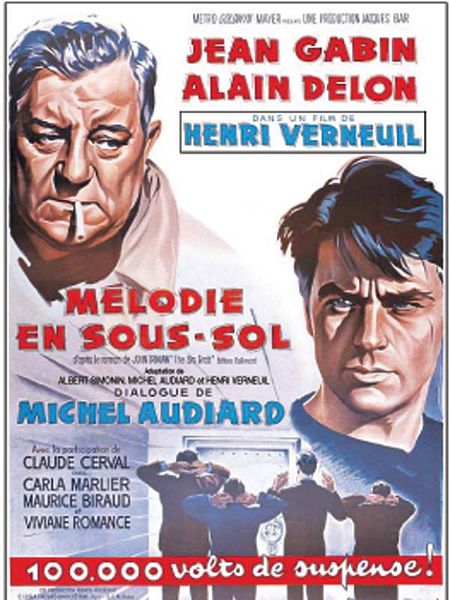 Affiche du film Mélodie en sous-sol