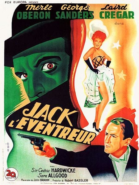 Affiche du film Jack l'éventreur