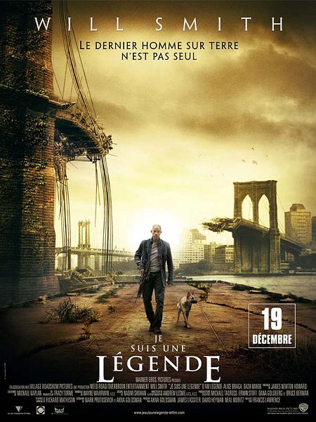 Affiche du film Je suis une légende