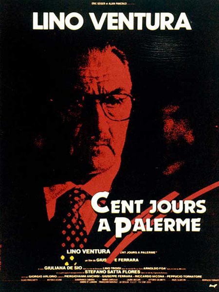 Affiche du film Cent jours à Palerme