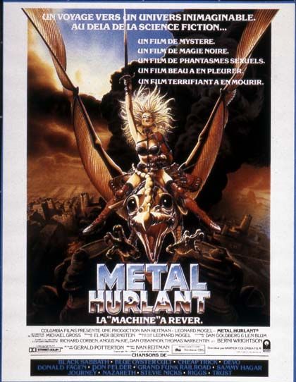 Affiche du film Métal hurlant
