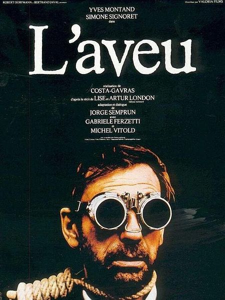 Affiche du film L’aveu
