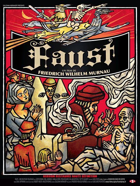 Affiche du film Faust, une légende allemande