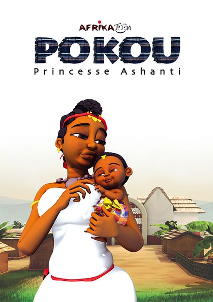 Affiche du film Pokou, princesse ashanti