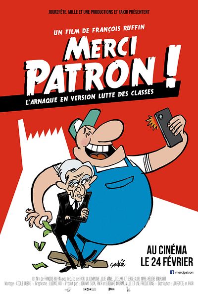 Affiche du film Merci Patron!