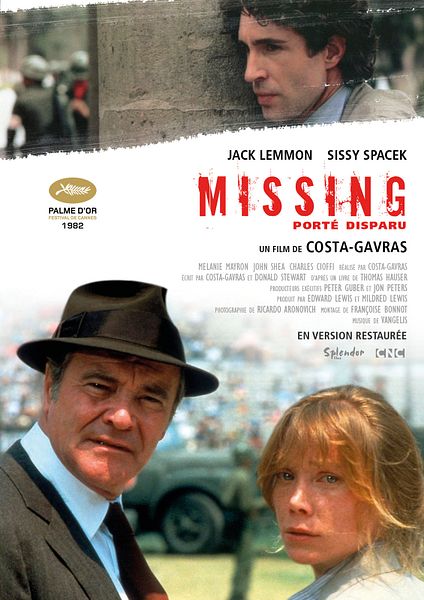 Affiche du film Missing (Porté disparu)