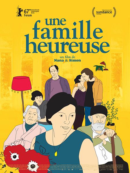 Affiche du film Une famille heureuse