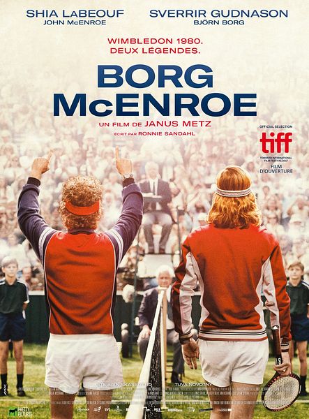 Affiche du film Borg/McEnroe