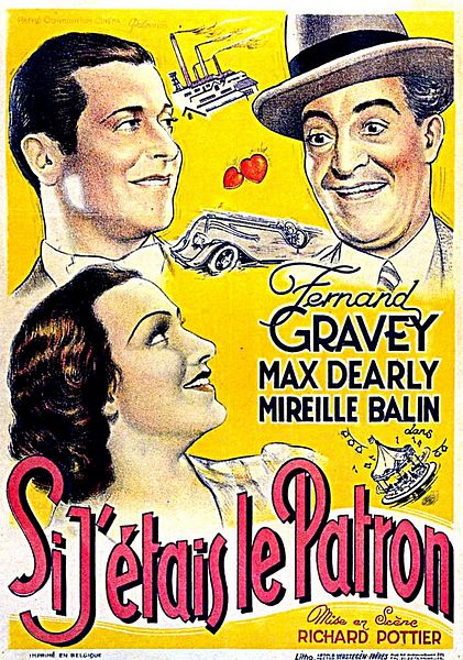 Affiche du film Si j'étais le patron