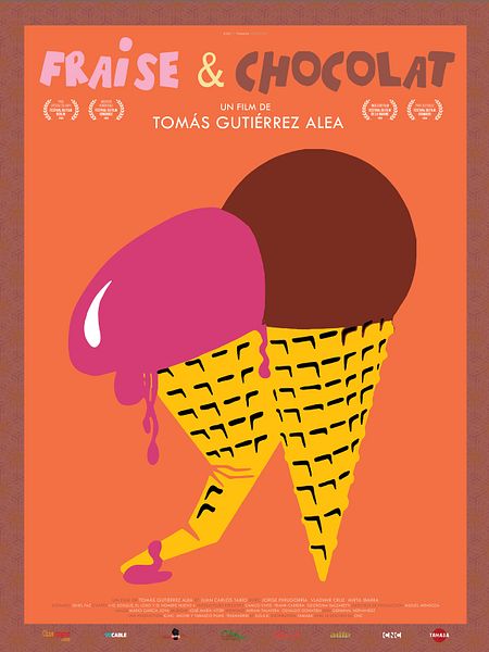 Affiche du film Fraise et chocolat