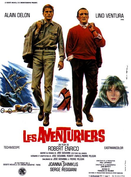 Affiche du film Les Aventuriers