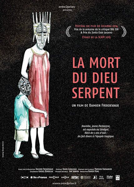 Affiche du film La Mort du Dieu serpent