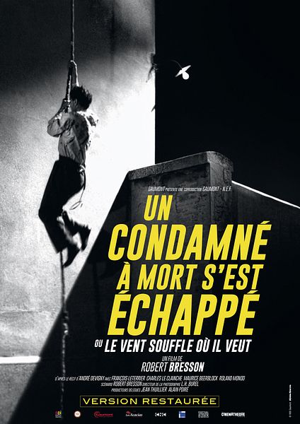 Affiche du film Un Condamné à mort s'est échappé