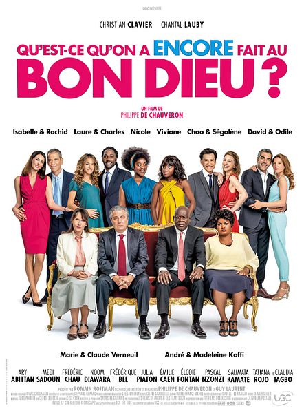 Affiche du film Qu'est-ce qu'on a encore fait au Bon Dieu?