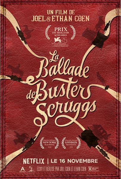 Affiche du film La Ballade de Buster Scruggs