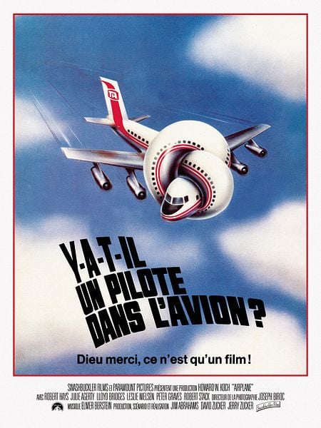 Affiche du film Y a-t-il un pilote dans l'avion ?
