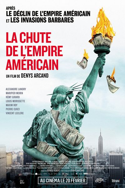 Affiche du film La Chute de l’Empire américain