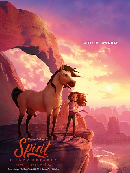 Affiche du film Spirit : L'Indomptable