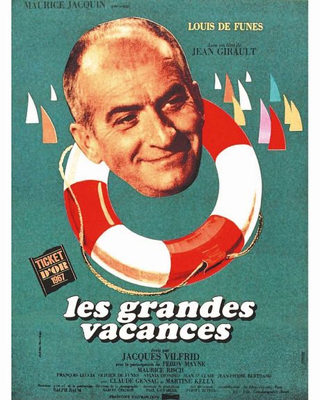 Affiche du film Les grandes vacances