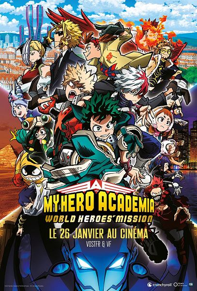 Affiche du film My Hero Academia - World Heroes' Mission