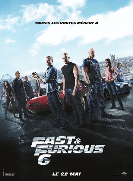 Affiche du film Fast & Furious 6