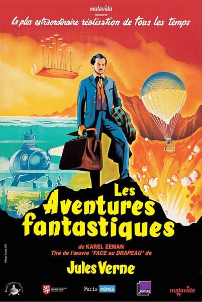Affiche du film Les Aventures fantastiques