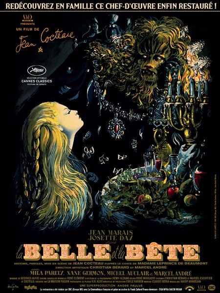 Affiche du film La Belle et la bête