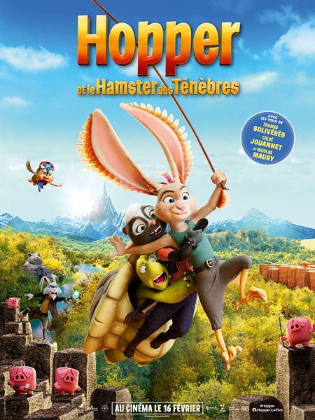 Affiche du film Hopper et le Hamster des ténèbres