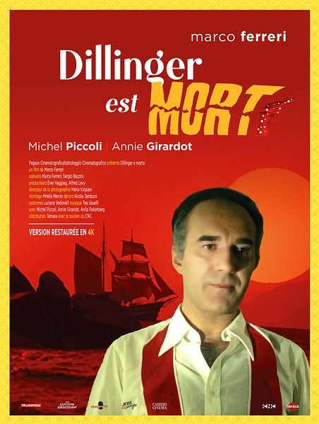 Affiche du film Dillinger est mort
