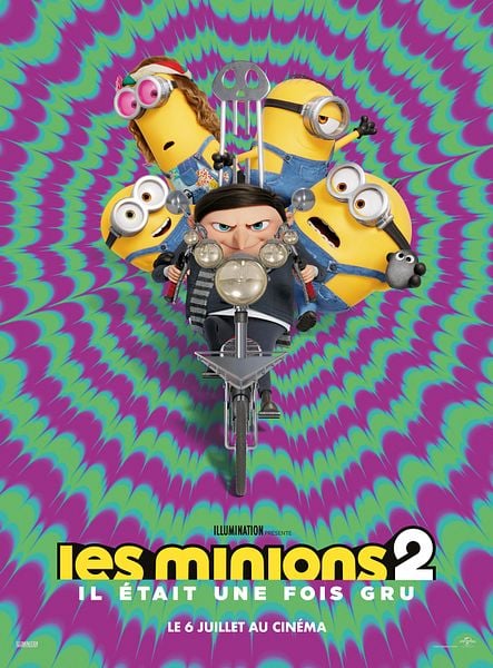 Affiche du film Les Minions 2 - Il était une fois Gru