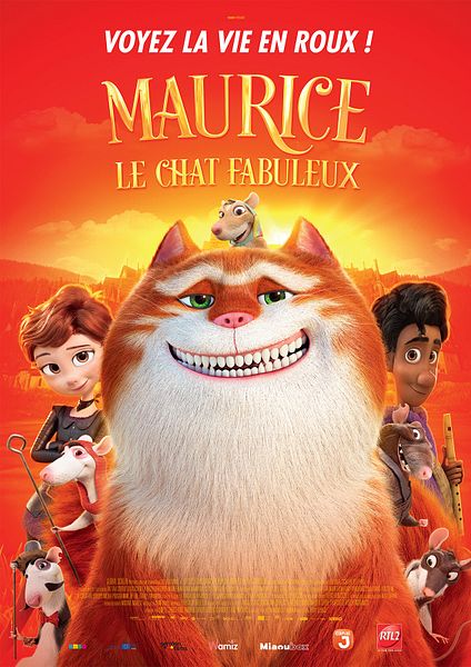 Affiche du film Maurice le chat fabuleux